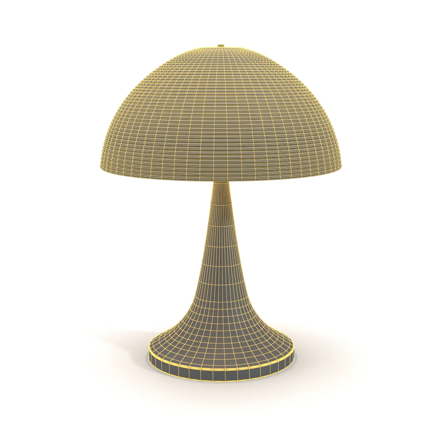 Large Bamboo Table Lamp 3D Model_07